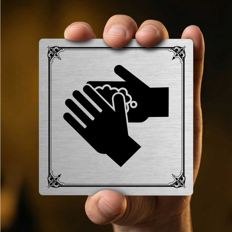 Umývárna, 80x80mm, bílá, Texas